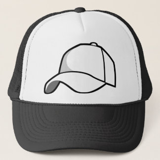 Leeres Produkt auf einem leeren Produkt Truckerkappe