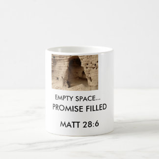 LEERES RAUM-… VERSPRECHEN GEFÜLLT TASSE