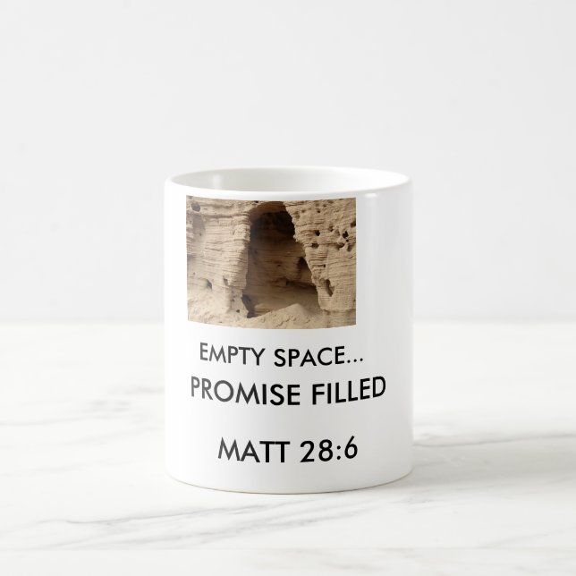 LEERES RAUM-… VERSPRECHEN GEFÜLLT TASSE (Mittel)