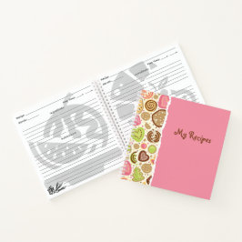 Leeres Rezept-Notebook zum Einschreiben Notizbuch