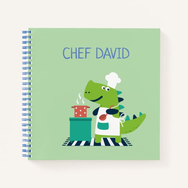 Leeres Rezeptjournal für Kinder Notizbuch (Vorderseite)
