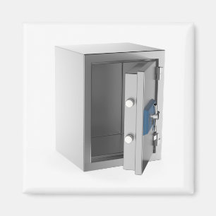 Leeres Safe Magnet