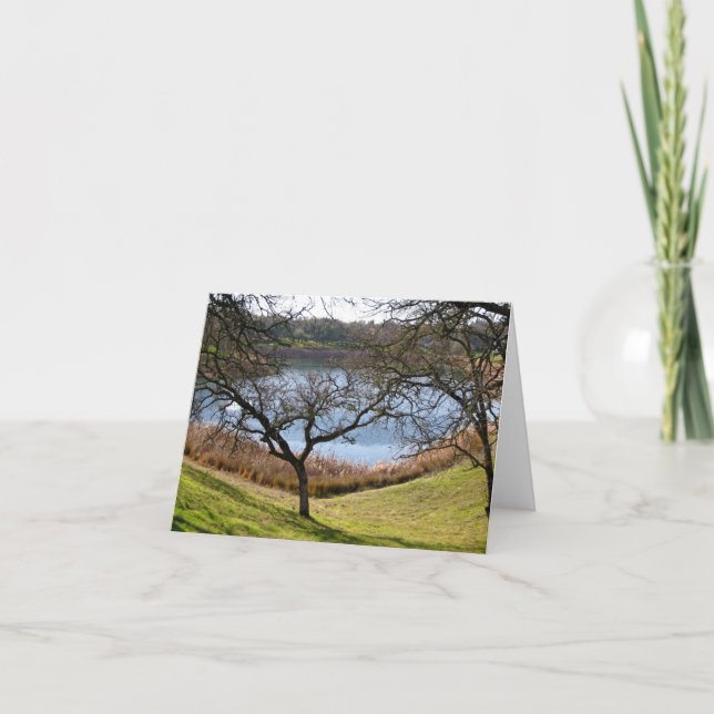 Leerkarte, Landschaft Karte (Vorderseite)