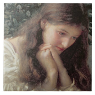 Leerlauf zerreißt (w/c auf Papier) Fliese