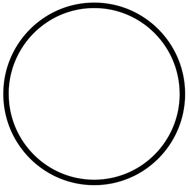 Leerlaufkreis (Text hinzufügen) Runder Aufkleber (Von Creator hochgeladen)