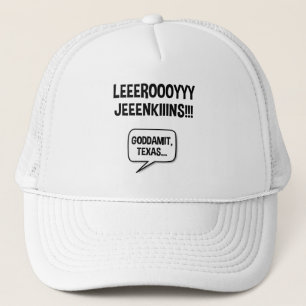 Leeroy Jenkins Texas Truckerkappe