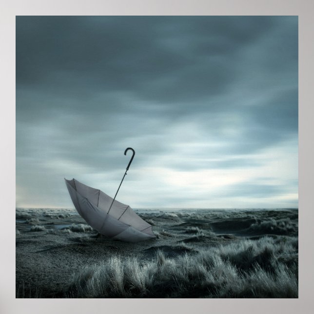 Leerseiten während des Fluges Poster (Vorne)