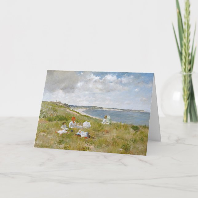 Leerstunden | William Merritt Chase Karte (Vorderseite)