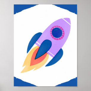 Leertaste abblasen Verlassen Poster