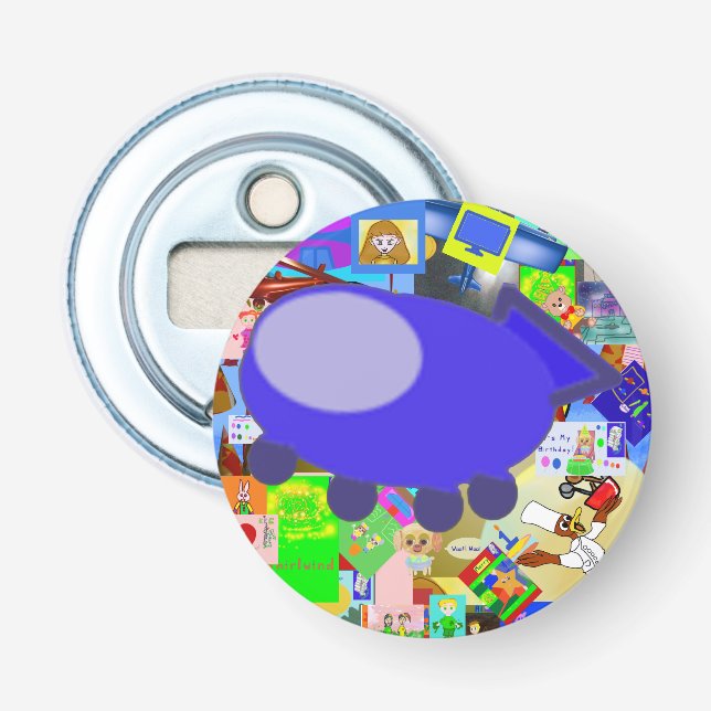 Leertaste Flaschenöffner (Vorderseite)