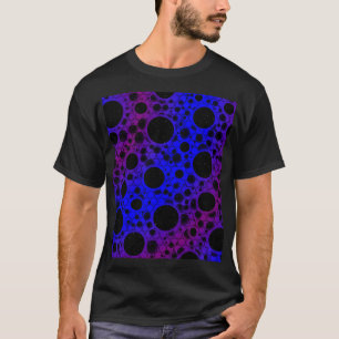 Leerzeichen - Blau/Lila T-Shirt
