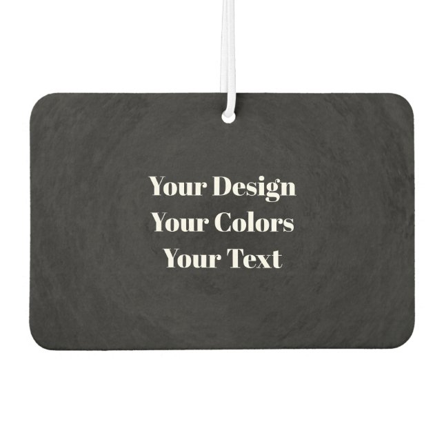 Leerzeichen - Erstellen Sie Ihre eigenen benutzerd Autolufterfrischer (Vorderseite)