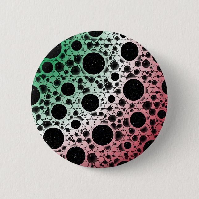 Leerzeichen - Grün/Weiß/Rot Button (Vorderseite)
