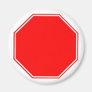 Leerzeichen/Kutomizierbare Stopp-Zeichen Magnet