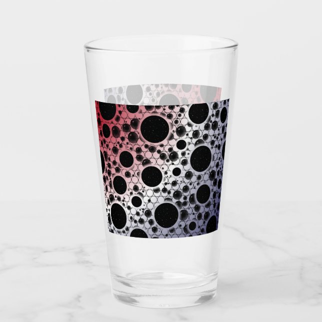 Leerzeichen - Rot/Weiß/Blau Glas (Vorderseite)