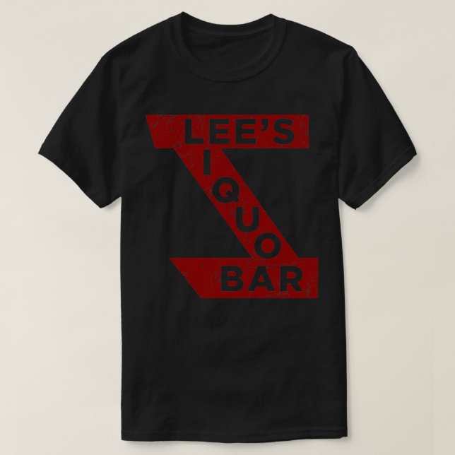 Lees Liquor Lounge T-Shirt (Design vorne)