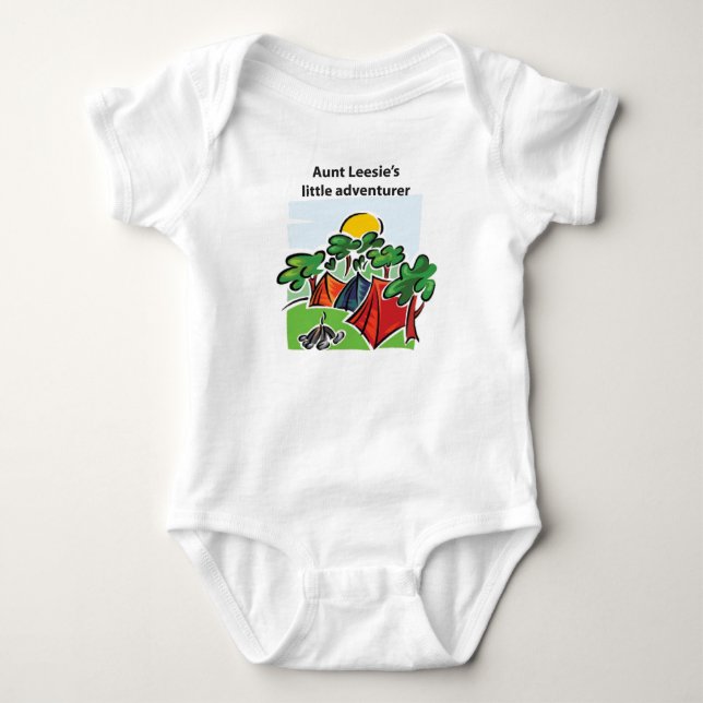 Leesie Baby Strampler (Vorderseite)