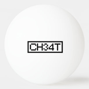 LEET CHEAT TISCHTENNISBALL