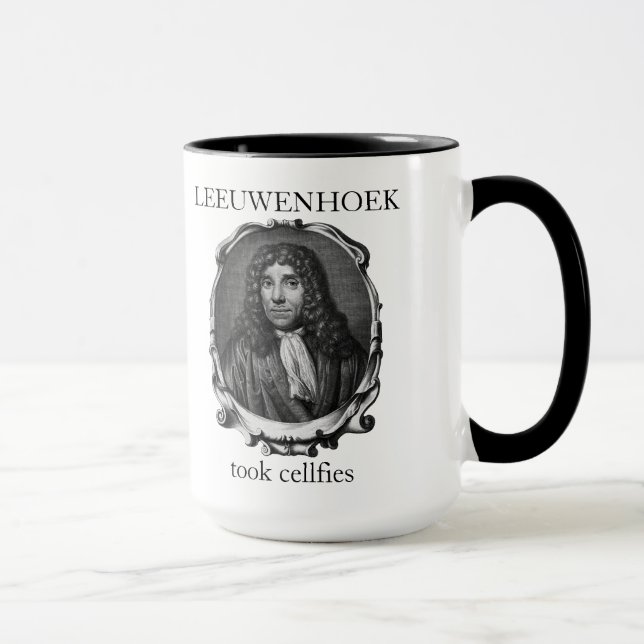 Leeuwenhoek machte Cellfies Tasse (Rechts)