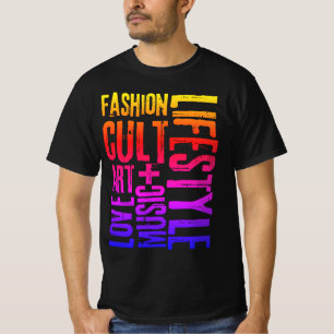 LEFESTYLE FASHION CULT - farbig T-Shirt