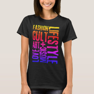 LEFESTYLE FASHION CULT - farbig T-Shirt