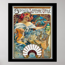 Lefevre Biscuits Vintage Posters Poster