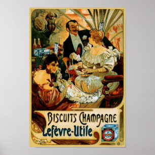 Lefevre-Utile durch Plakat Alphonse (Alfons) Mucha
