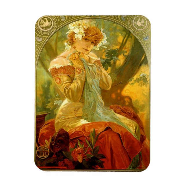 Lefevre Utile Plakat 1904 Magnet (Vertikal)