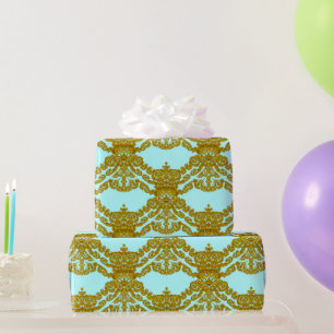 LeFleure Beautiful Damask French  Geschenkpapier