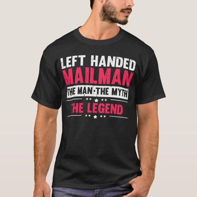 left handed postman postman outfit T-Shirt (Vorderseite)