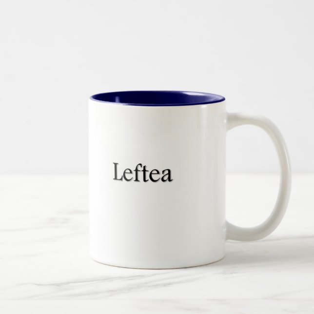 Leftea linkshändige Tee-Tasse Zweifarbige Tasse (Rechts)