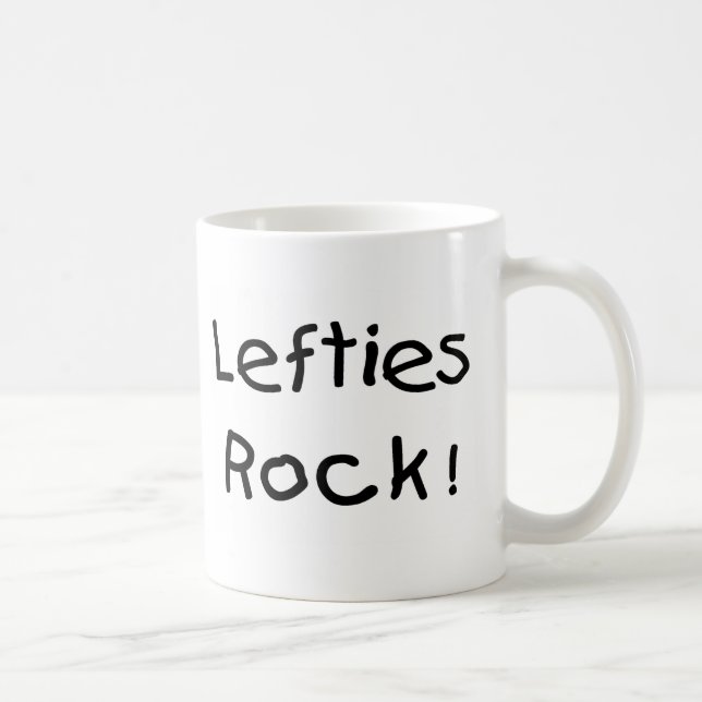 Lefties-Felsen Kaffeetasse (Rechts)