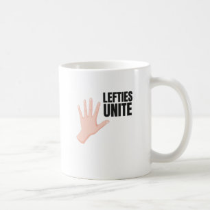 Lefties Unite  Lefty-Geschenk Kaffeetasse
