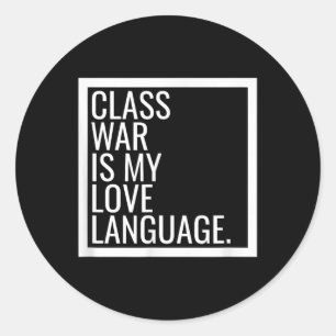 Leftist Dsa Cl War Marxist Radikaldemokratie Soci Runder Aufkleber