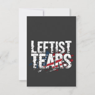 Leftist Tears Liberaldemokraten Kamal Harris Dankeskarte
