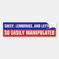 Leftists von Schafen sind leicht manipuliert