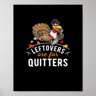 Leftovers sind für Quitters ・ Erntedank Essentia Poster