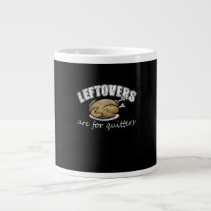 Leftovers sind für Quitters Funny Erntedank Nove Jumbo-Tasse