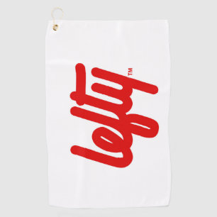 Lefty Brand™ Offizielle Markenzeichen Logo Golf Ha Golfhandtuch
