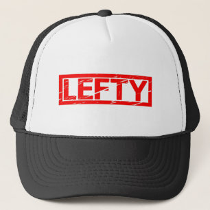 Lefty-Briefmarke Truckerkappe
