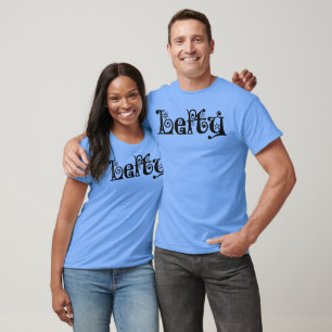 Lefty Typografie mit Stars-T - Shirt