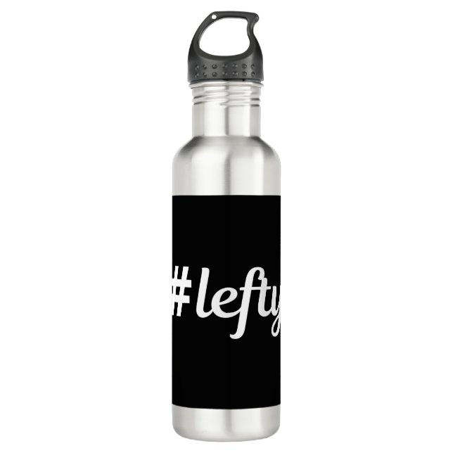 # Lefty Verlassen Hander's Edelstahlflasche (Vorderseite)