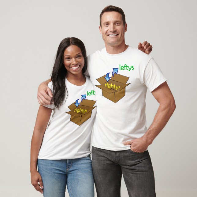 Leftys sind außerhalb des Box-T - Shirt (Unisex)