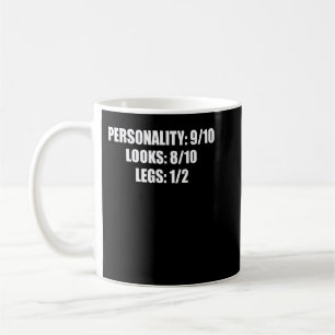Leg Amputee Spaß Funny Amputation Gift Kaffeetasse