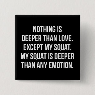 Leg Day - Mein Squat ist tiefer als die Liebe - Fu Button