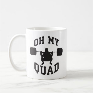 Leg Day - Squat - OH MEIN QUAD - Training Tasse