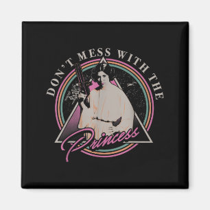 Leg dich nicht mit der Prinzessin an + Magnet
