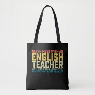 Leg dich nie mit einem Englischlehrer an. Wir werd
