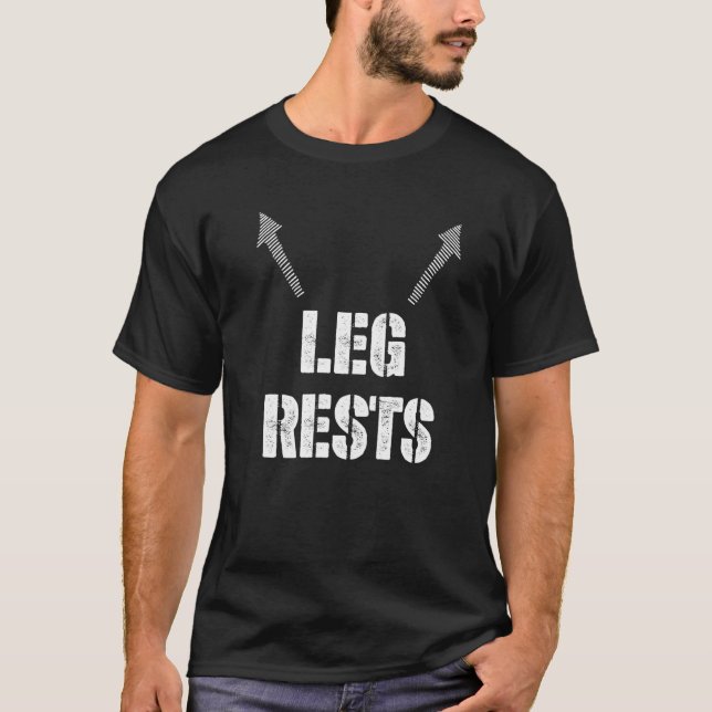 Leg Erholungen Erwachsene Schmutziger Spaß sarkast T-Shirt (Vorderseite)