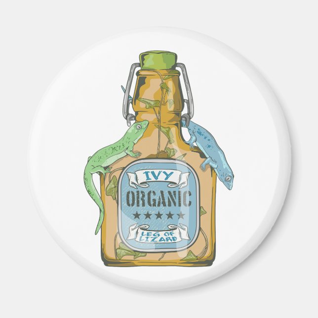 Leg von lizard Shakespeare Macbeth Magnet (Vorne)